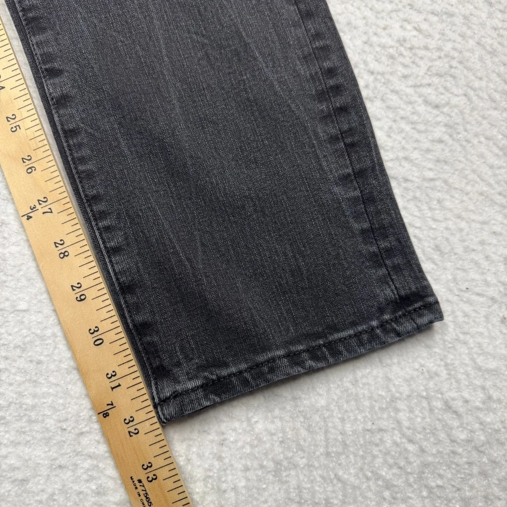 American Eagle Jeans Black‎ Denim Slim Skinny Extreme Flex 4 Grunge Men's 30x34